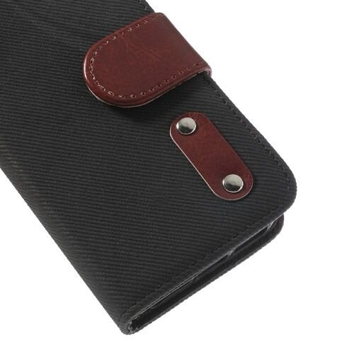 TVC bookcase cover voor iphone 5 5s w zwart TVC bookcase cover voor iphone 5 5s w zwart