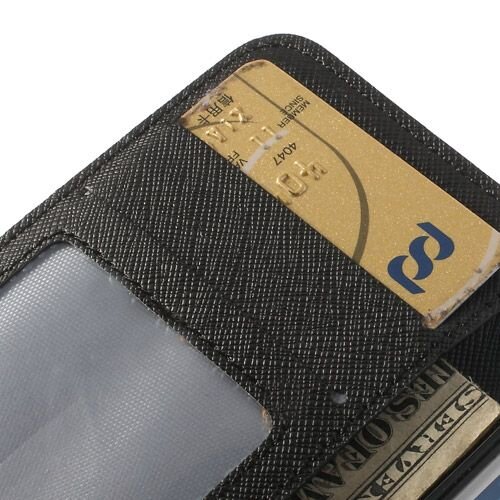 TVC bookcase cover voor iphone 5 5s w zwart TVC bookcase cover voor iphone 5 5s w zwart