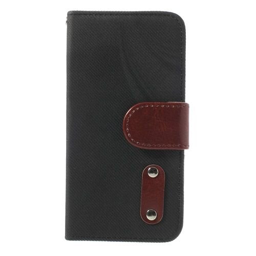 TVC bookcase cover voor iphone 5 5s w zwart TVC bookcase cover voor iphone 5 5s w zwart