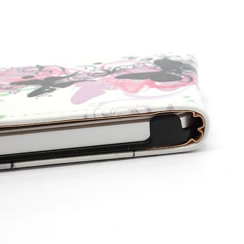 Icarer vlinders leren hoesje voor iphone 5 5s Icarer vlinders leren hoesje voor iphone 5 5s
