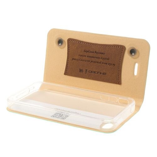 mint groen leren hoesje iphone 4s 4 bamboo spinne