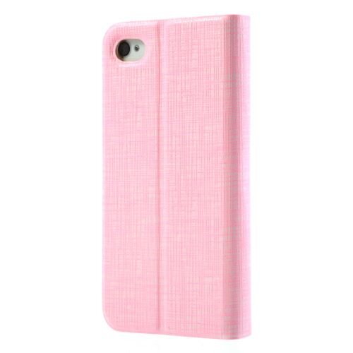 roze leren hoesje iphone 4s 4 bamboo spinneweb st