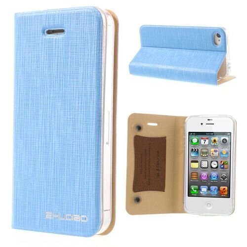 blauw leren hoesje iphone 4s 4 bamboo spinneweb s