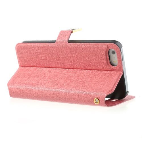 Icarer kijkvenster case iphone 5 zacht roze