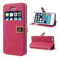 Kijkvenster case iphone 5 roze