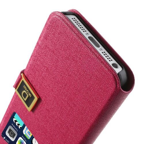 Icarer kijkvenster case iphone 5 roze