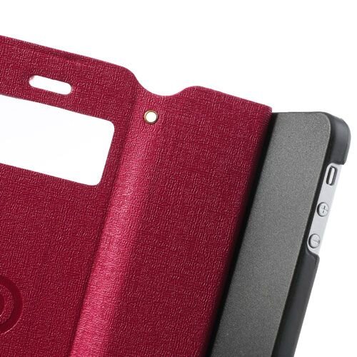 Icarer kijkvenster case iphone 5 roze