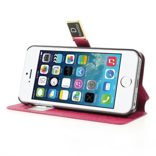 Icarer kijkvenster case iphone 5 roze