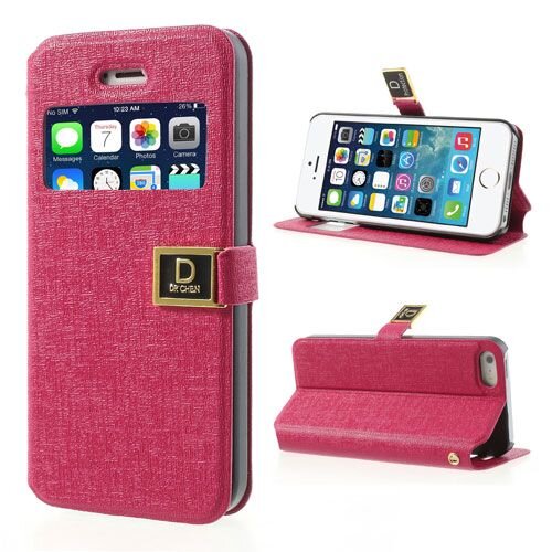 Icarer kijkvenster case iphone 5 roze