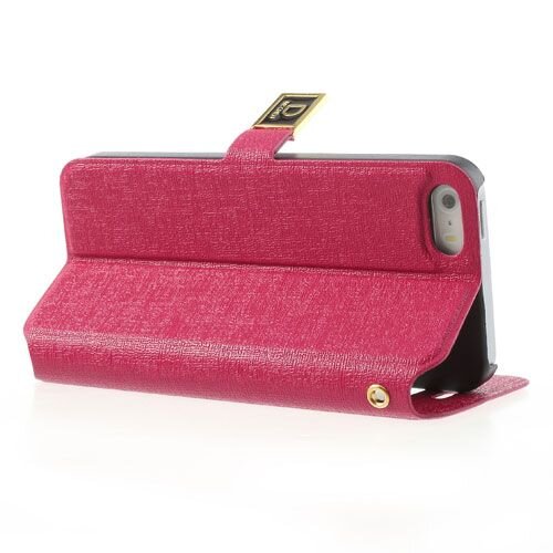 Icarer kijkvenster case iphone 5 roze