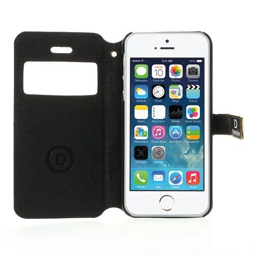 Icarer kijkvenster case iphone 5 zwart