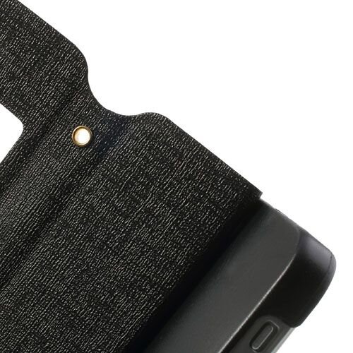 Icarer kijkvenster case iphone 5 zwart