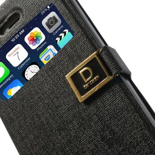 Icarer kijkvenster case iphone 5 zwart