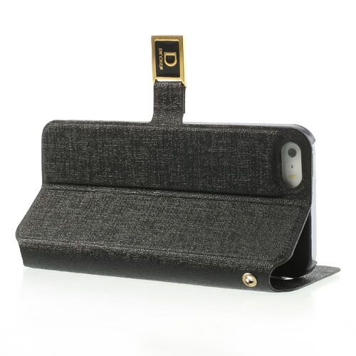 Icarer kijkvenster case iphone 5 zwart