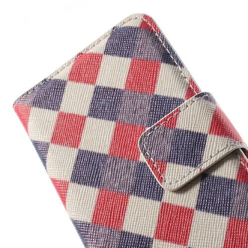 kleurrijk leren hoesje voor iphone 4 4s