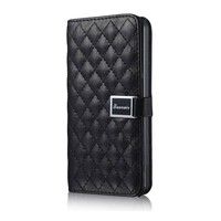 Schapenleer Wallet iPhone 5(s)/SE - Zwart