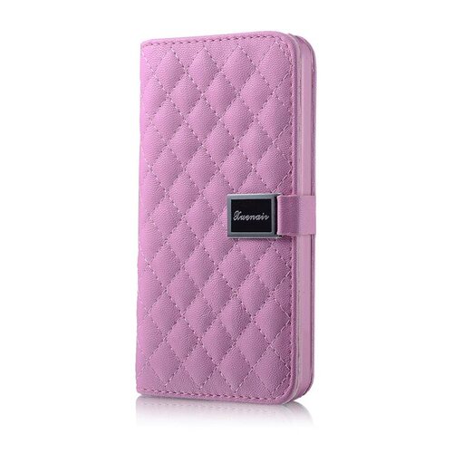 schapenleer wallet iphone 5 s se zwart