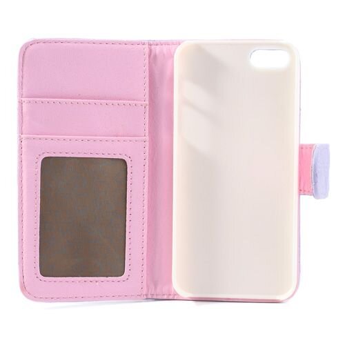 grid lederen hoesje voor iphone 5 s se paars grid lederen hoesje voor iphone 5 s se paars