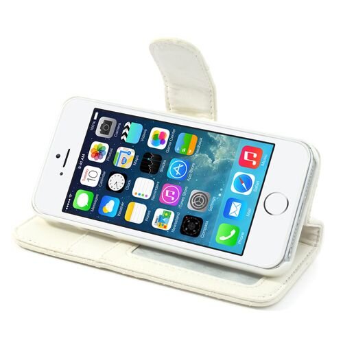 grid lederen hoesje voor iphone 5 s se wit grid lederen hoesje voor iphone 5 s se wit