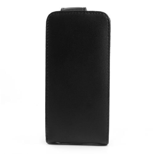 Doormoon zwart doormoon leren flip cover voor iphone 5c Doormoon zwart doormoon leren flip cover voor iphone 5c