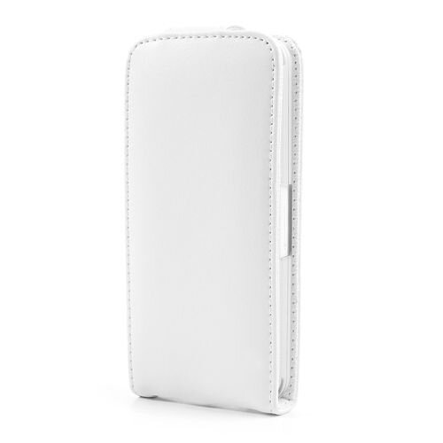 Doormoon doormoon pu leren flipcase iphone 5c wit