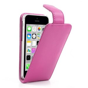 Doormoon Doormoon PU Leren Flipcase iPhone 5c - Roze