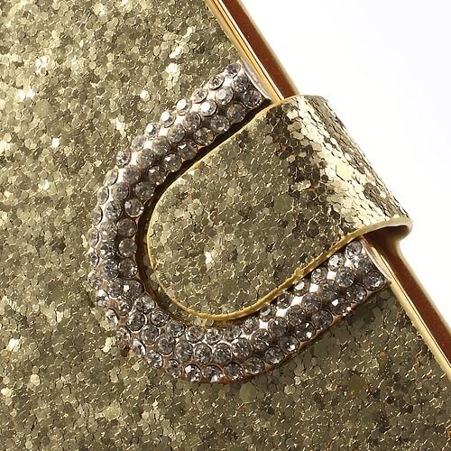 diamant leren hoesje voor iphone 5c