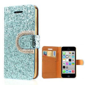 Diamant Leren Hoesje voor iPhone 5c Diamant Leren Hoesje voor iPhone 5c