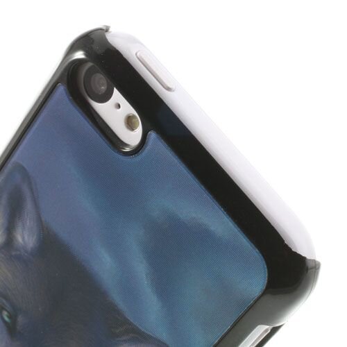 3d wolf hoofd hoesje voor iphone 5c