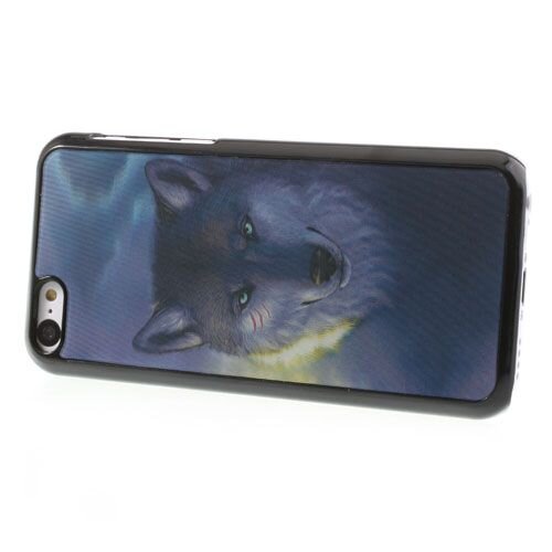 3d wolf hoofd hoesje voor iphone 5c