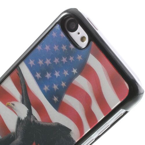 3d amerikaanse vlag hoesje voor iphone 5c