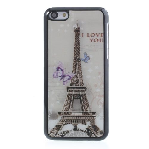 3d eiffeltoren zwart wit hoesje voor iphone 5c 3d eiffeltoren zwart wit hoesje voor iphone 5c