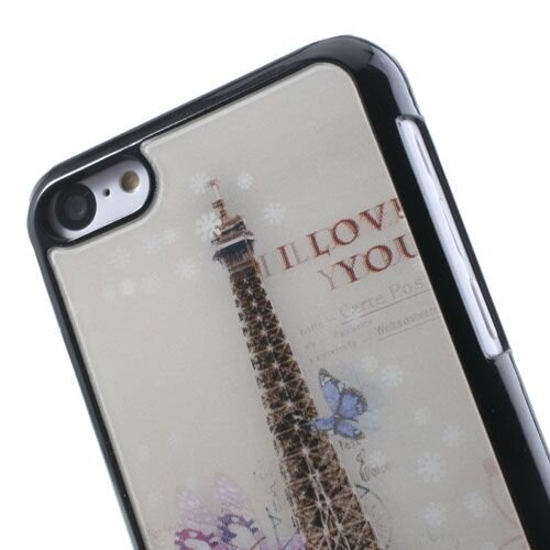 3d eiffeltoren zwart wit hoesje voor iphone 5c 3d eiffeltoren zwart wit hoesje voor iphone 5c