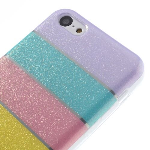 kleurrijke regenboog glittery powder tpu gel cove 6699527