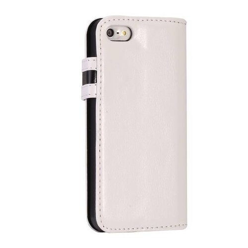 crazy horse stand lederen case iphone 5 5s wit crazy horse stand lederen case iphone 5 5s wit