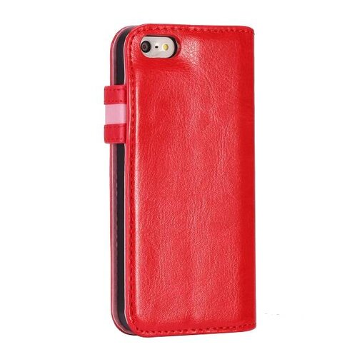 Crazy Horse crazy horse stand lederen case iphone 5 5s rood Crazy Horse crazy horse stand lederen case iphone 5 5s rood