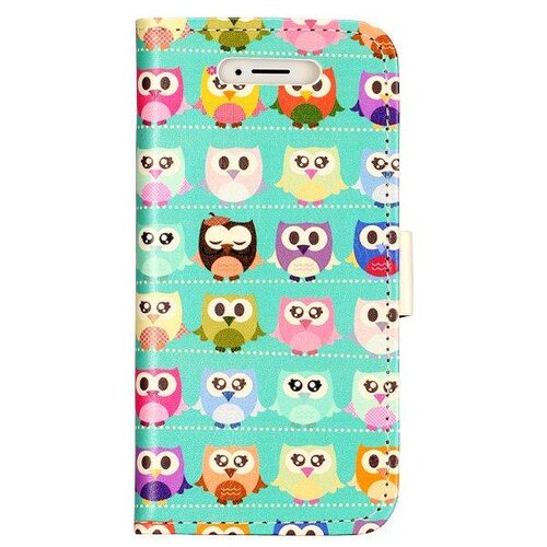 Uilenserie uiltjes wallet style leren hoesje voor de iphone 6702033 Uilenserie uiltjes wallet style leren hoesje voor de iphone 6702033