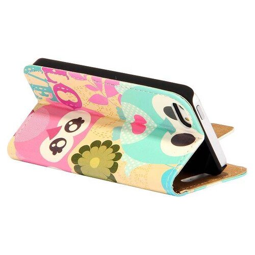 Uilenserie wallet style leren hoesje voor de iphone 5 5s lov 6890708 Uilenserie wallet style leren hoesje voor de iphone 5 5s lov 6890708