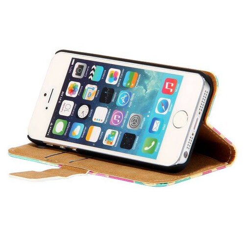 Uilenserie wallet style leren hoesje voor de iphone 5 5s lov 6890708 Uilenserie wallet style leren hoesje voor de iphone 5 5s lov 6890708