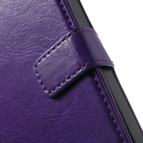 Crazy Horse crazy horse stand lederen kaarthouder paars voor