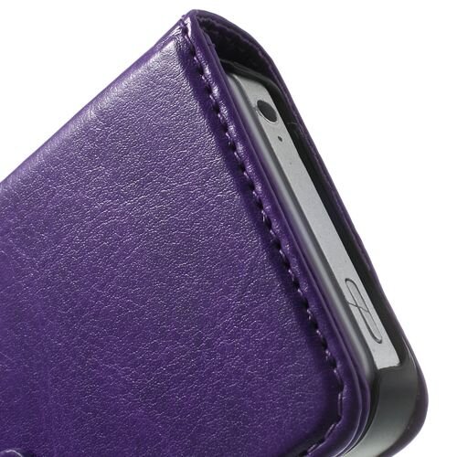 Crazy Horse crazy horse stand lederen kaarthouder paars voor