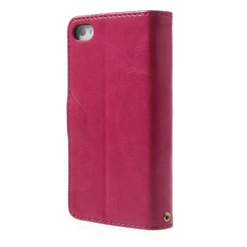 Crazy Horse crazy horse stand lederen kaarthouder roze voor i