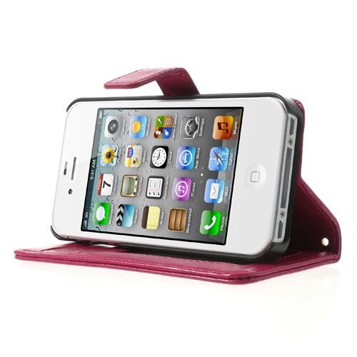 Crazy Horse crazy horse stand lederen kaarthouder roze voor i