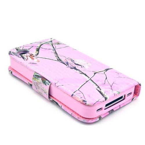 wallet flip stand tpu leren hoesje voor iphone 4 6726998