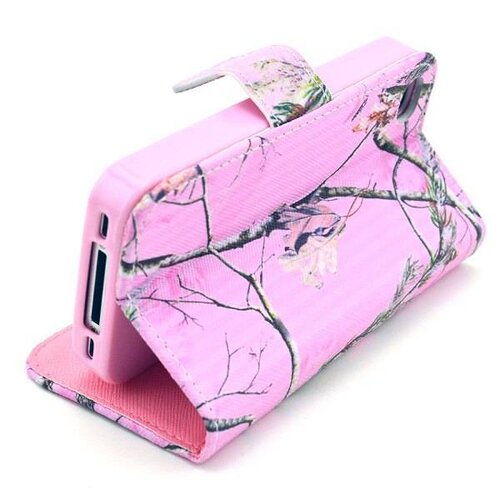 wallet flip stand tpu leren hoesje voor iphone 4 6726998