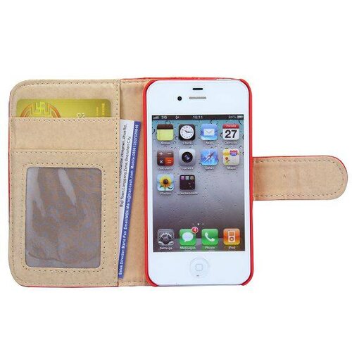 grids wallet bling hartje flip stand leren hoesje 6727008