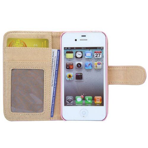 grids wallet bling hartje flip stand leren hoesje 6727017