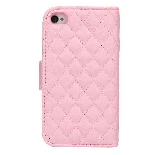 grids wallet bling hartje flip stand leren hoesje 6727017