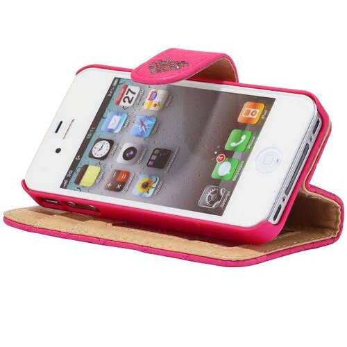 grids wallet bling hartje flip stand leren hoesje 6727027