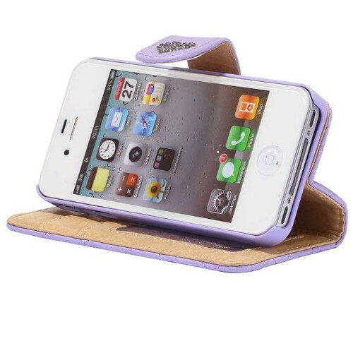 grids wallet bling hartje flip stand leren hoesje 6727031